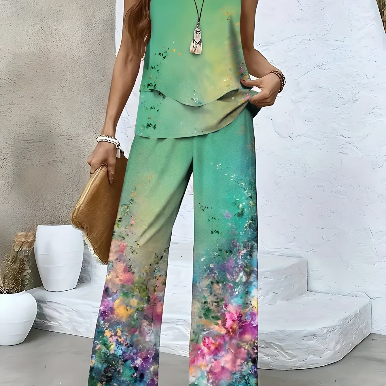 Emma| Stylish two-piece set for casual summer outings