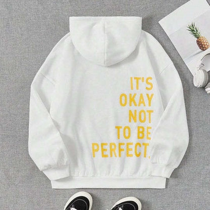 Trendigt unisex-hoodie - Billie | Supersoft-material