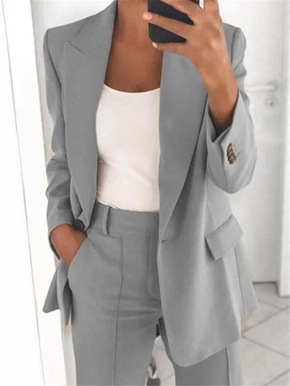 Elegant Two-Piece Office Suit for Women | Formal Workwear