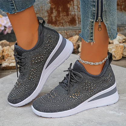 Léonie | Baskets Brillantes Confort