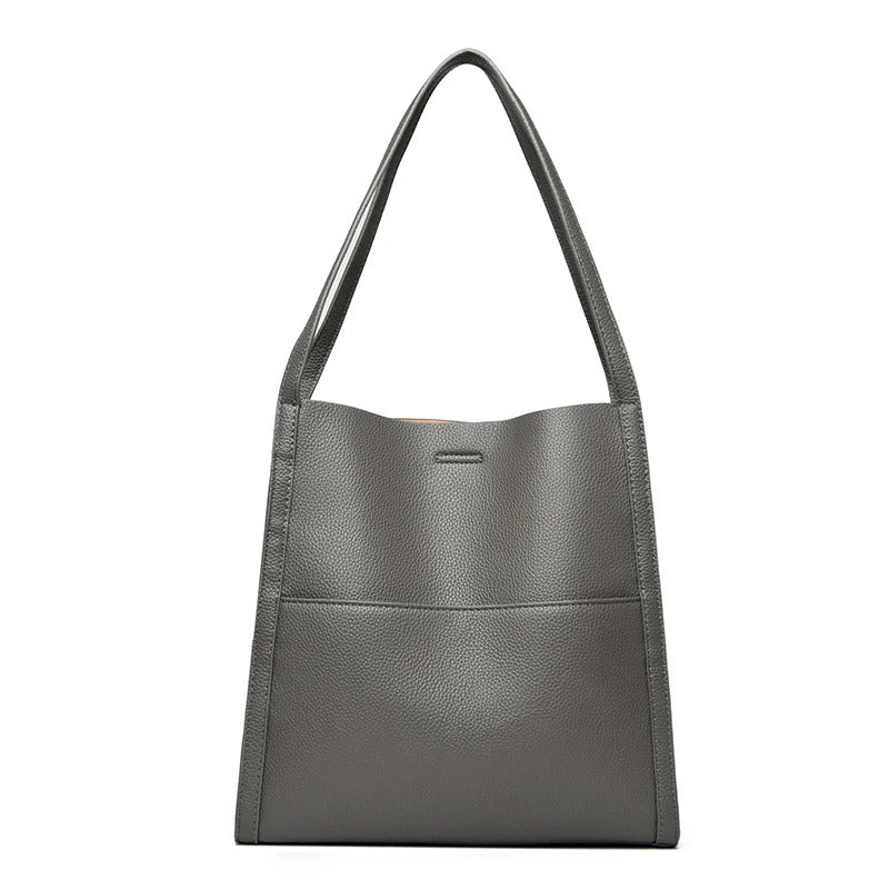 Classic Vegan Leather Crossbody Tote