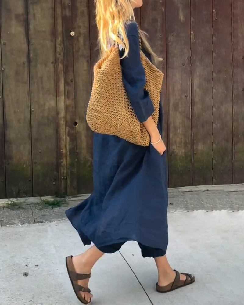 Florence | Women Relaxed Long Tunic i Pant set