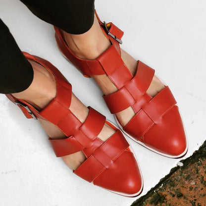 NORTHLINE STUDIO | Woven Flat Sandals