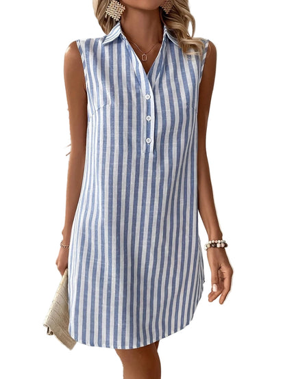 Frenzi | Striped Comfort Dress