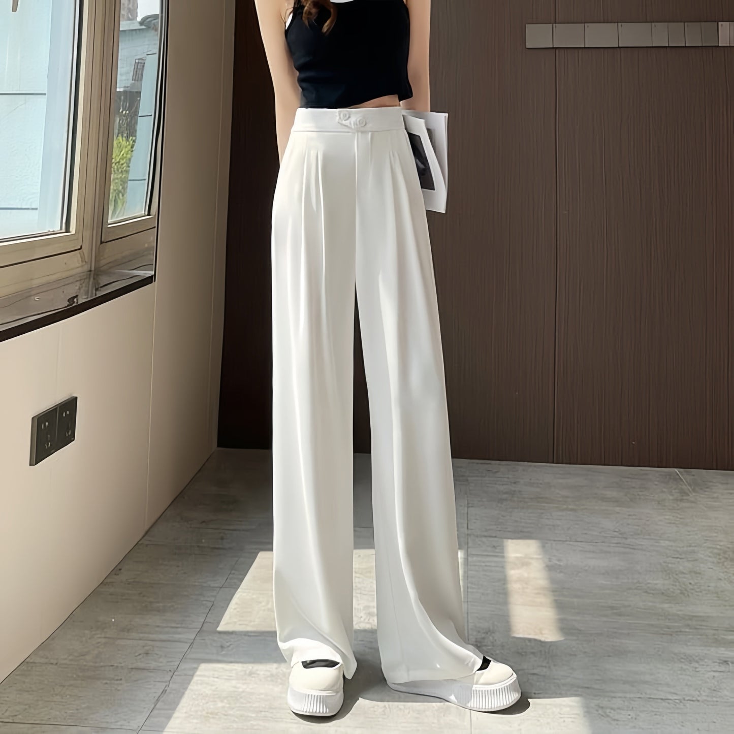 RadiSculpt™ Wide Leg Pants — Sculpt Your Curves and Feel Effortlessly Light All Day