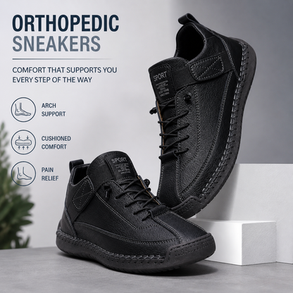 MIA ORTHOPEDIC SNEAKERS - BLACK