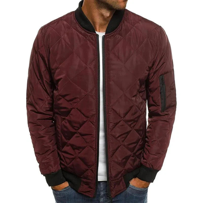 Veste pour homme à carreaux
