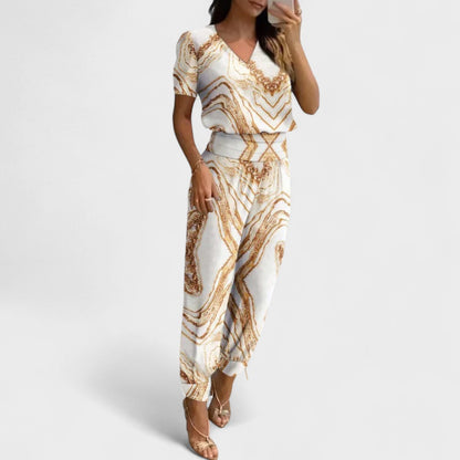 Margarida - Macacão elegante para senhora