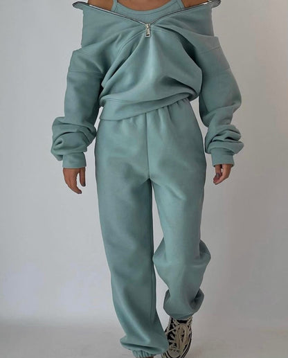 Grace | Women's Two-Piece Oversized Casual Set, Stylish and Comfortable