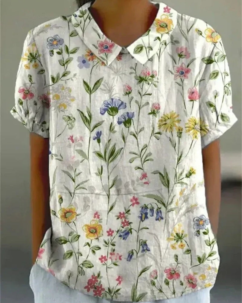 Damenbluse mit floralem Muster – Vielseitige Bluse für den Alltag