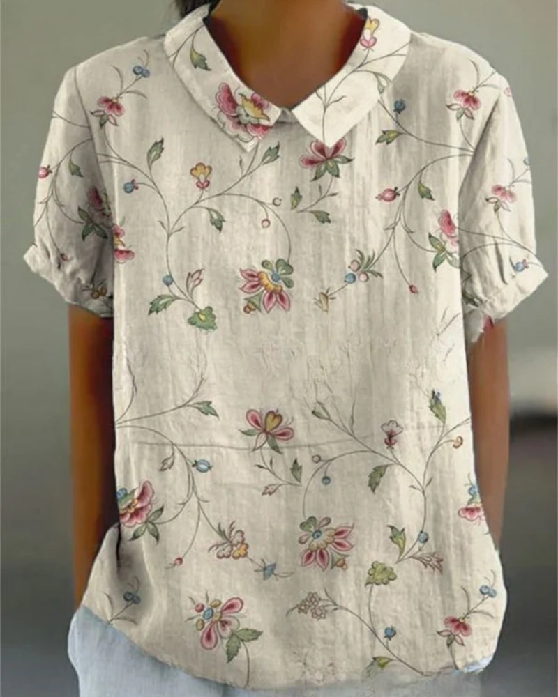 Damenbluse mit floralem Muster – Vielseitige Bluse für den Alltag