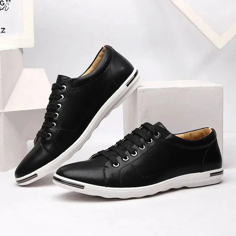 Dolly - Womens Sneakers With Sleek Toe And Metal Sole Detail