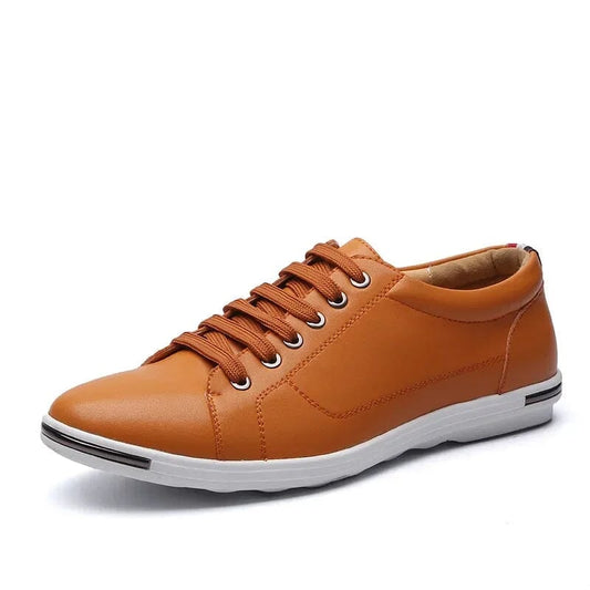 Dolly - Womens Sneakers With Sleek Toe And Metal Sole Detail