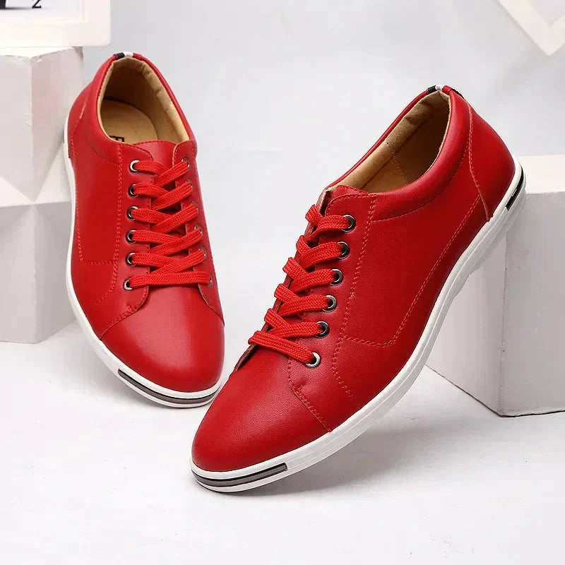 Dolly - Womens Sneakers With Sleek Toe And Metal Sole Detail