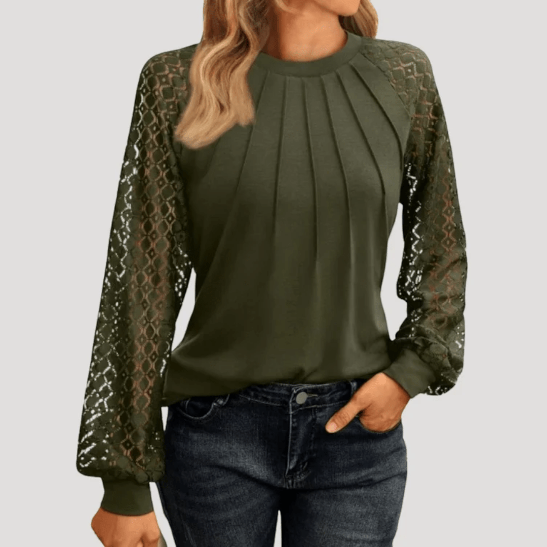 Vella – Women’s Long Sleeve Detail Blouse