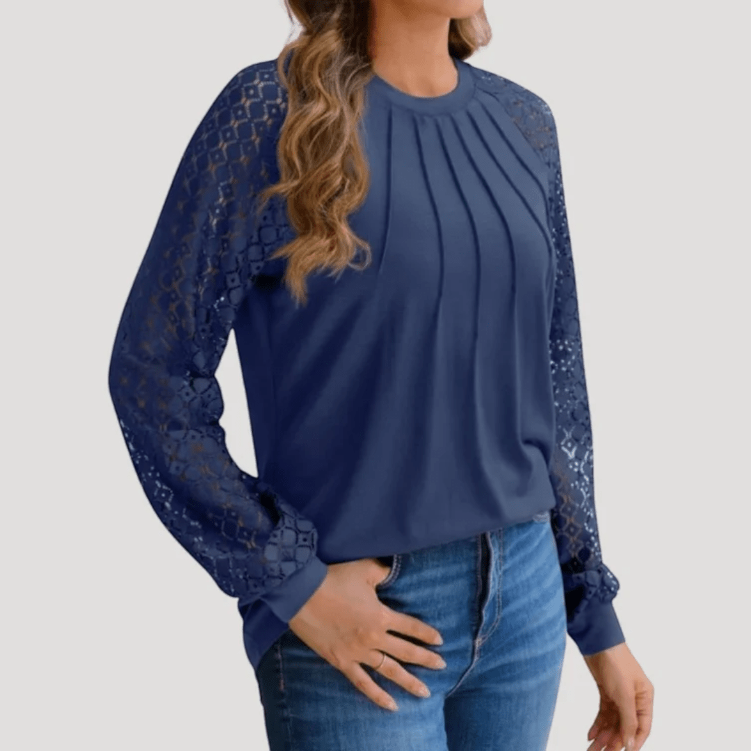 Vella – Women’s Long Sleeve Detail Blouse