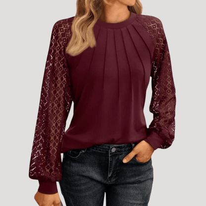 Vella – Women’s Long Sleeve Detail Blouse