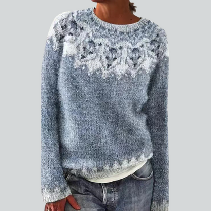 Édith™ | Pull Maille Charme Rétro