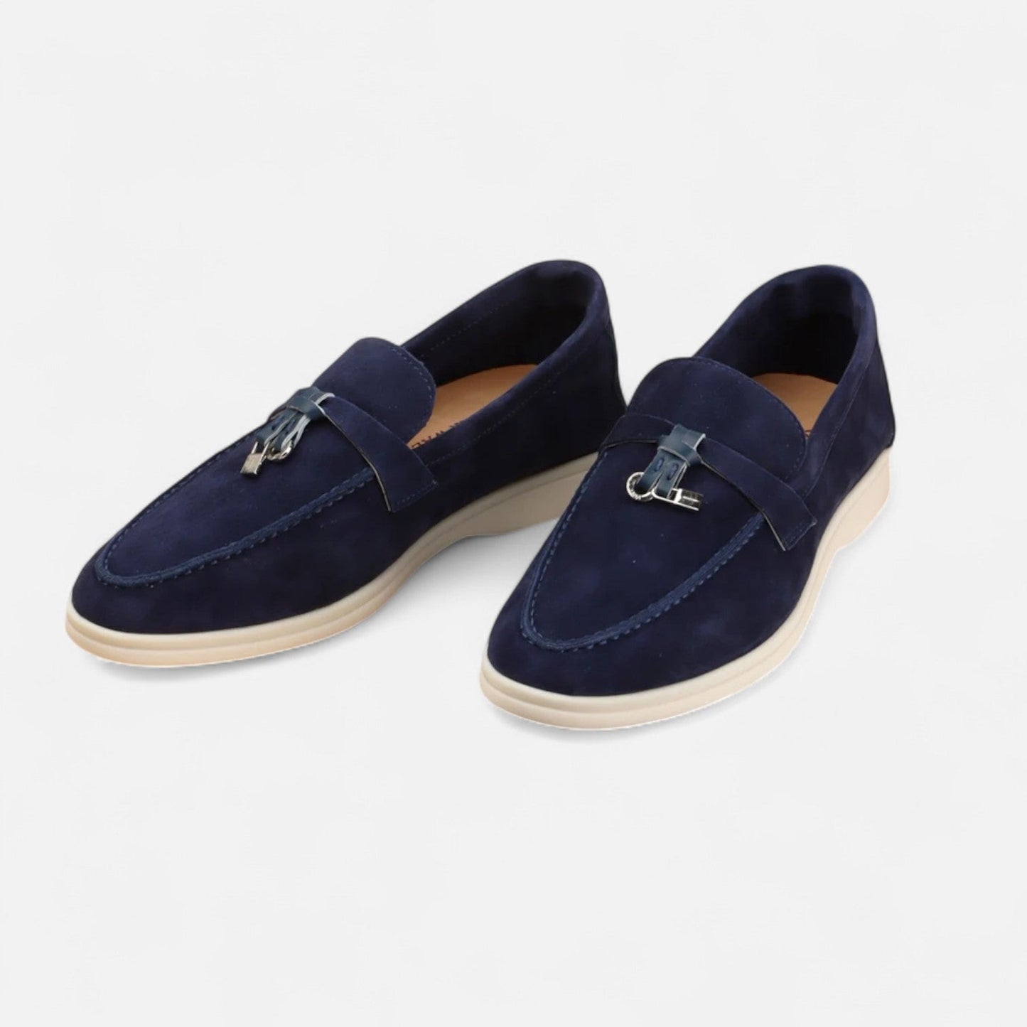 Mocassins Homme en Suède Premium – Semelle Plate, Élégance Décontractée pour l’Hiver