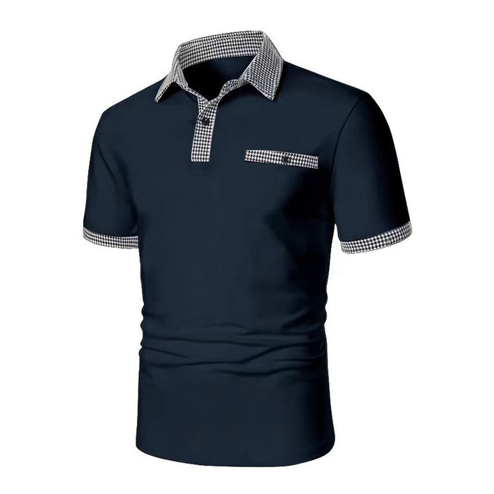 Men’s Colourblock Polo Shirt | Lightweight & Breathable