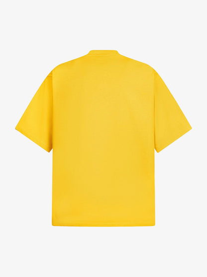 Retro Embroidered Patch Heavy Cotton T-Shirt