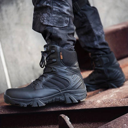 Bottes militaires tactiques pour hommes