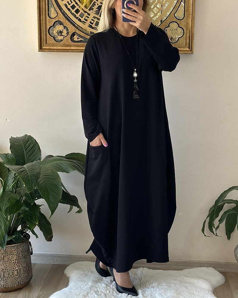 Serenity Flow Maxi Dress | Soft, Chic & Effortless