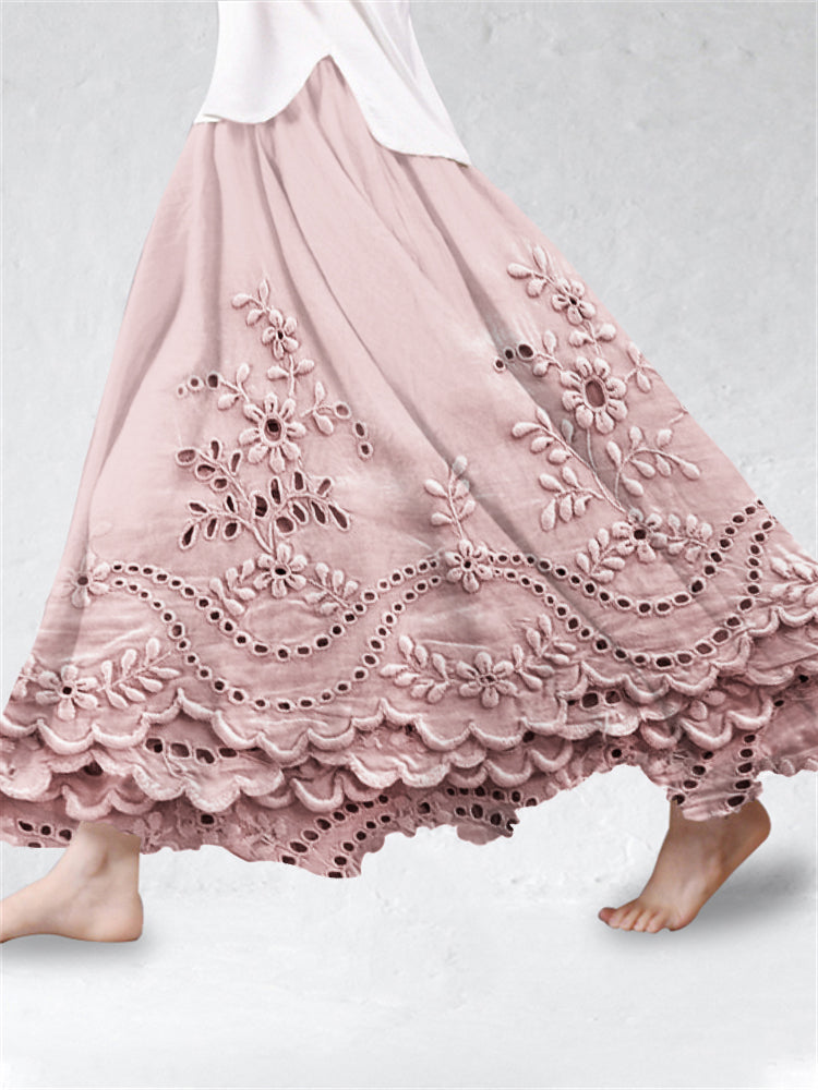 Luna™ - Boho Printed Skirt