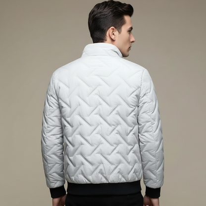 Vario Men’s Jacket with Velvet Finish – Soft Touch Outerwear