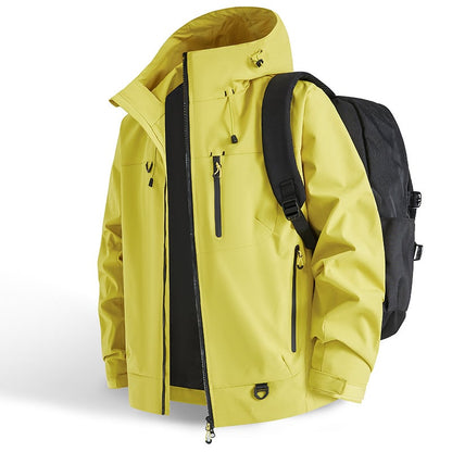 Wasserdichte Jacke für Outdoor-Abenteuer und den Stadtverkehr