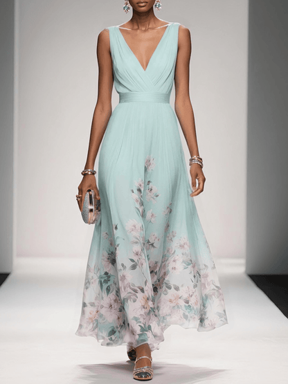 Rosalie Floral Guest Maxi Dress