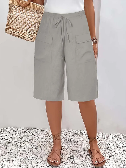 Lisanne - Shorts With Elastic Waistband