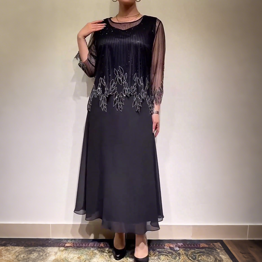 Eiriana - Elegant Midi Dress