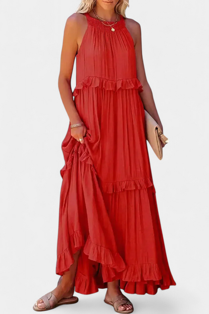 Vestido Monica de Comodidad Atemporal con Frescura Natural