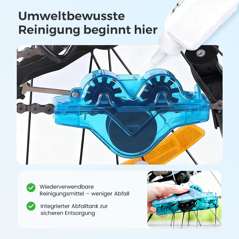 GlideSpark — Mach dein Fahrrad glänzend sauber – ganz ohne Schmutz und Stress!
