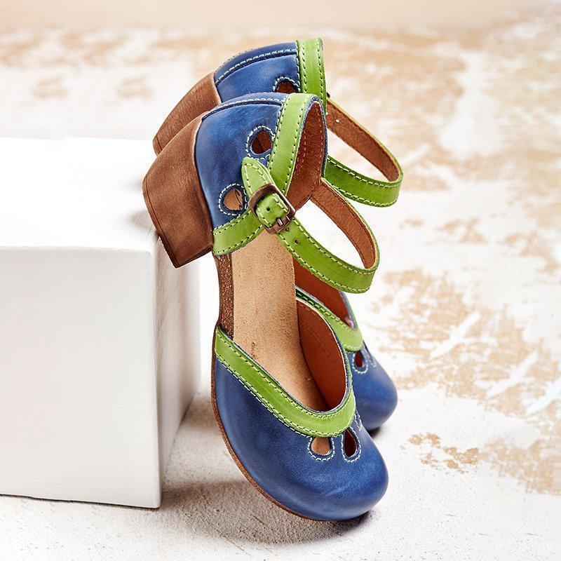 Althea | Sandalias cómodas con tacones bajos