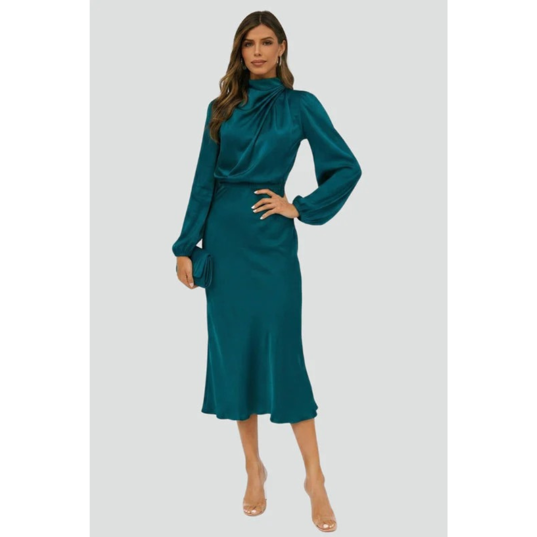 Denise | Damen Midikleid Für Sommer Und Mode