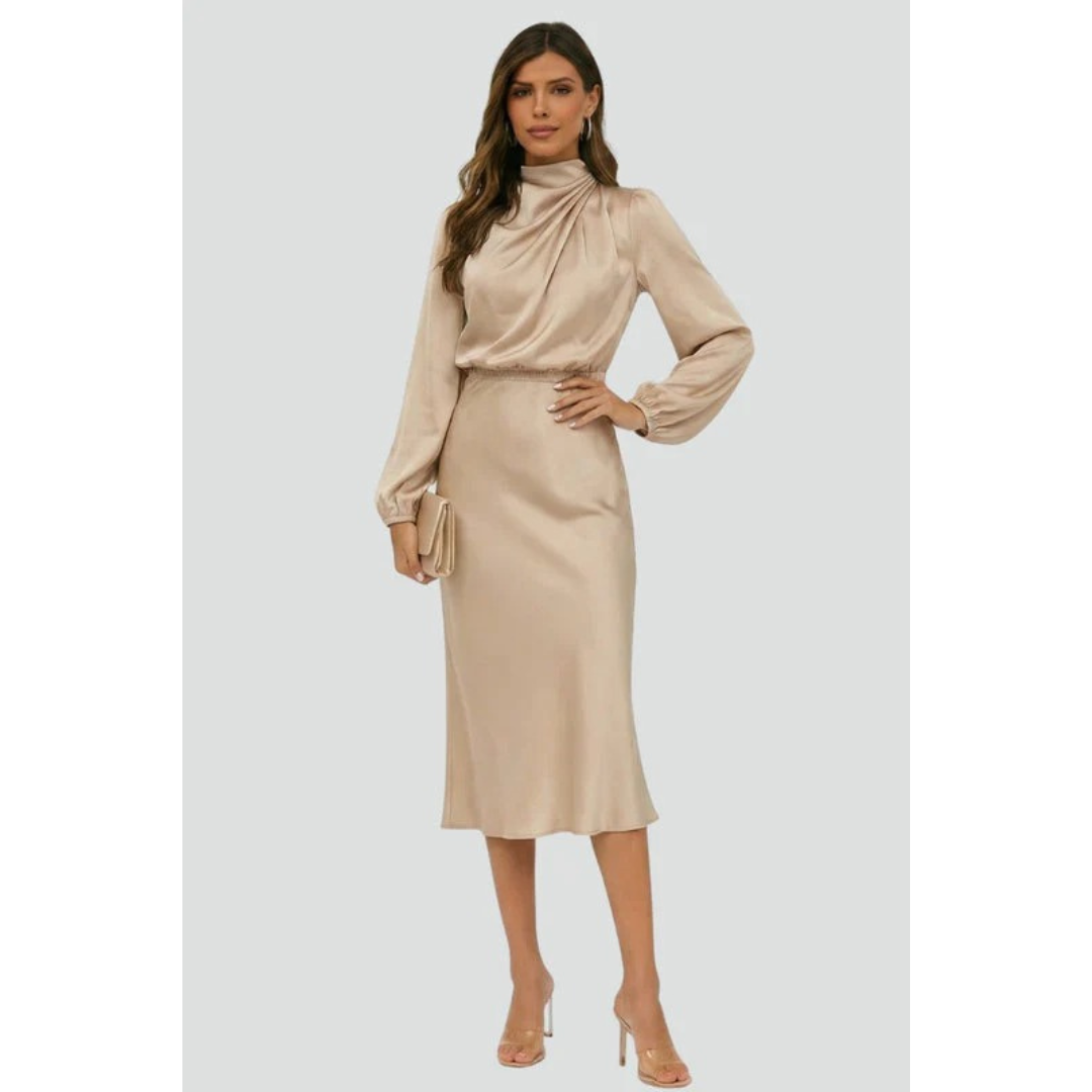 Denise | Damen Midikleid Für Sommer Und Mode