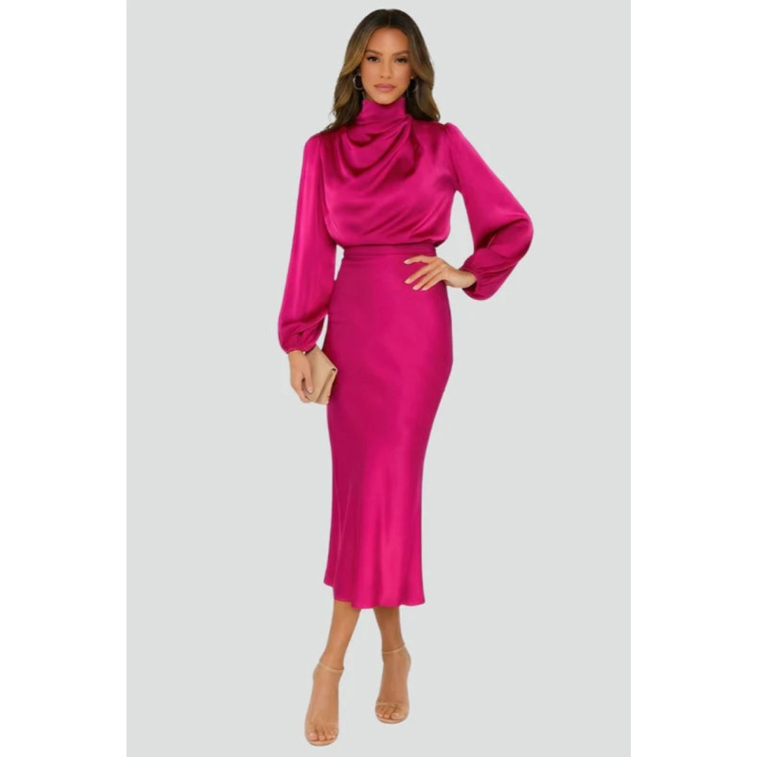 Denise | Damen Midikleid Für Sommer Und Mode