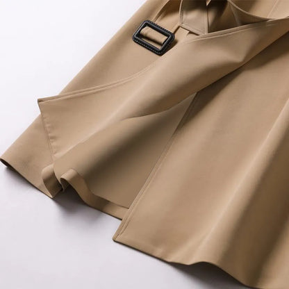Celestine – Damen Trenchcoat Wasserdicht Klassisch Mit Gürtel