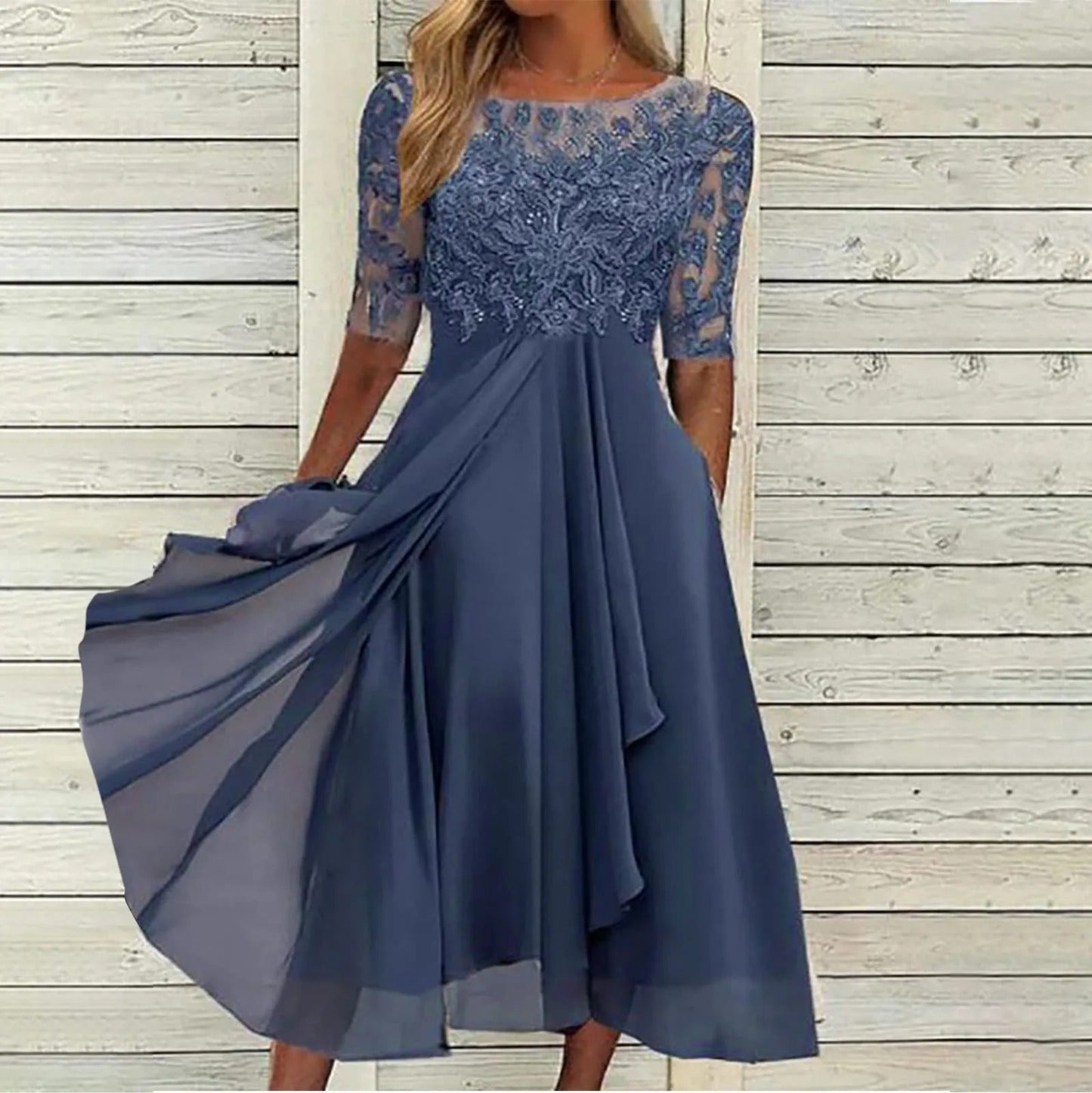 Dalila - Vestido de encaje elegante