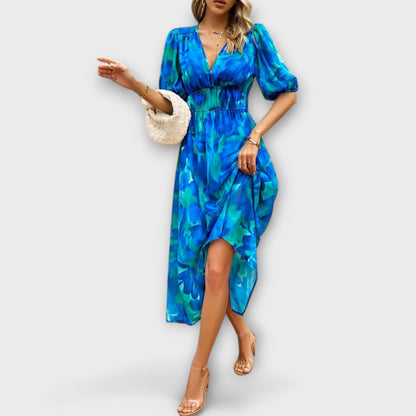 Zeraya™ – Elegant Midi Dress