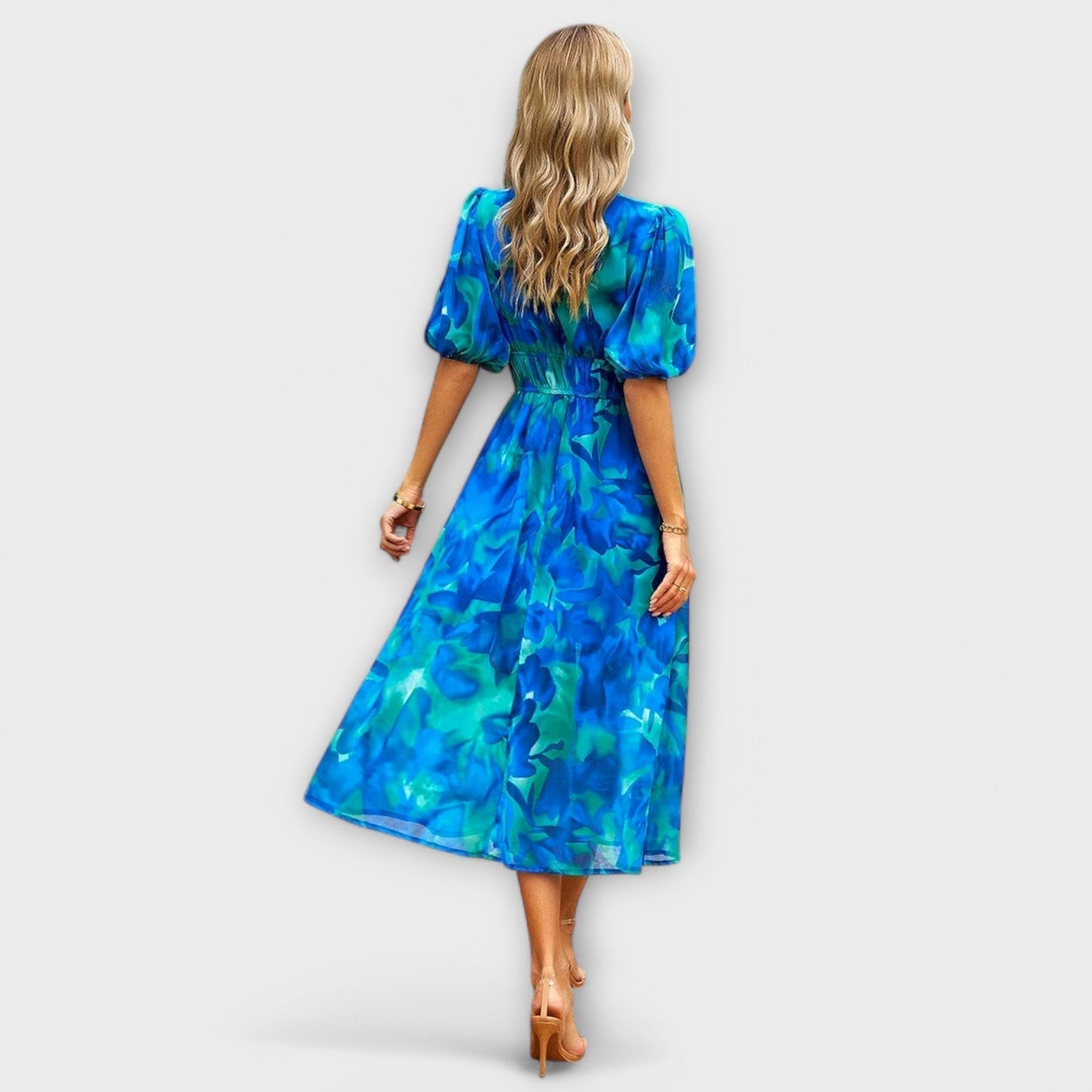 Zeraya™ – Elegant Midi Dress