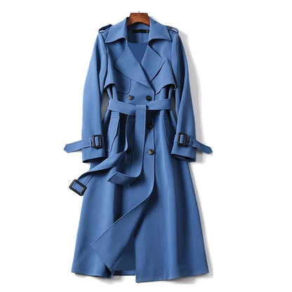 Celestine – Damen Trenchcoat Wasserdicht Klassisch Mit Gürtel