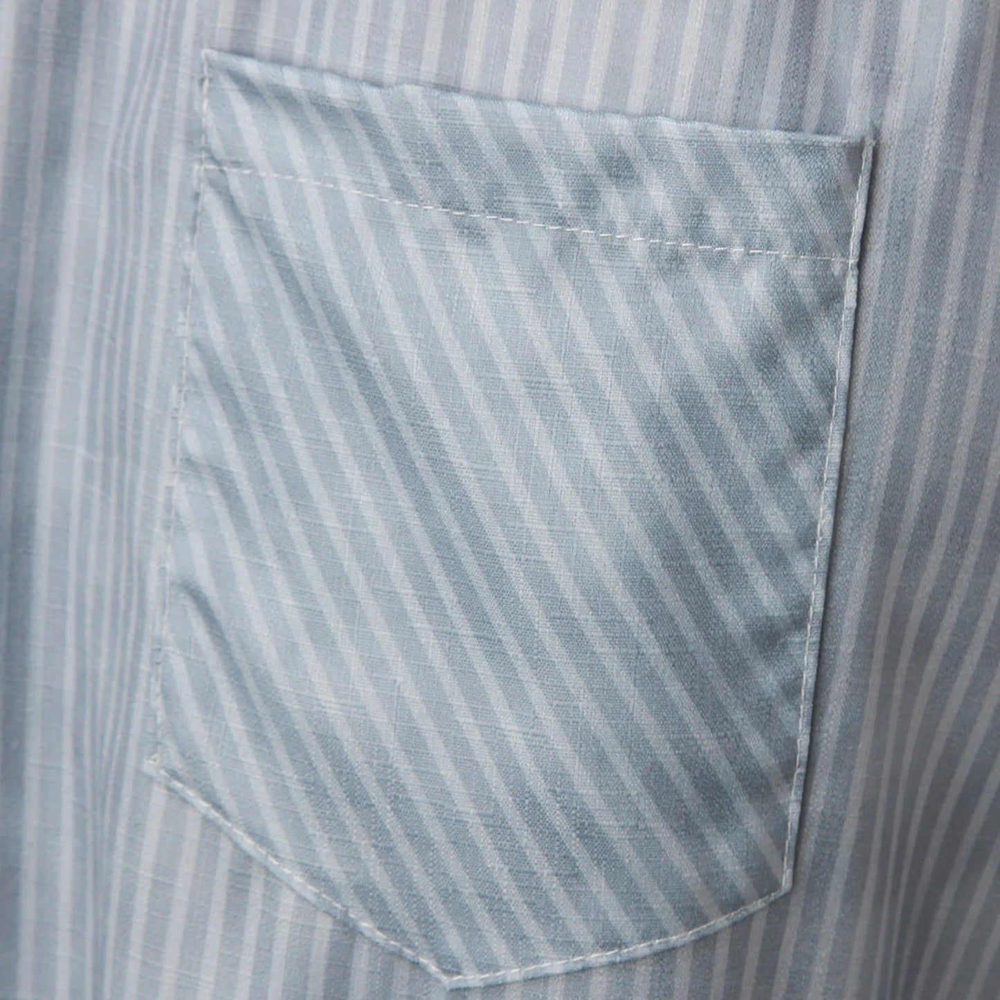 Gestreifte High-Waist Damen Hose mit Zierknöpfen – Florence