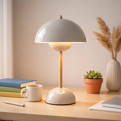 Designer Tischlampe | LED Tischleuchte | Nachttischlampe | Dimmbar & kabellos | Lumora