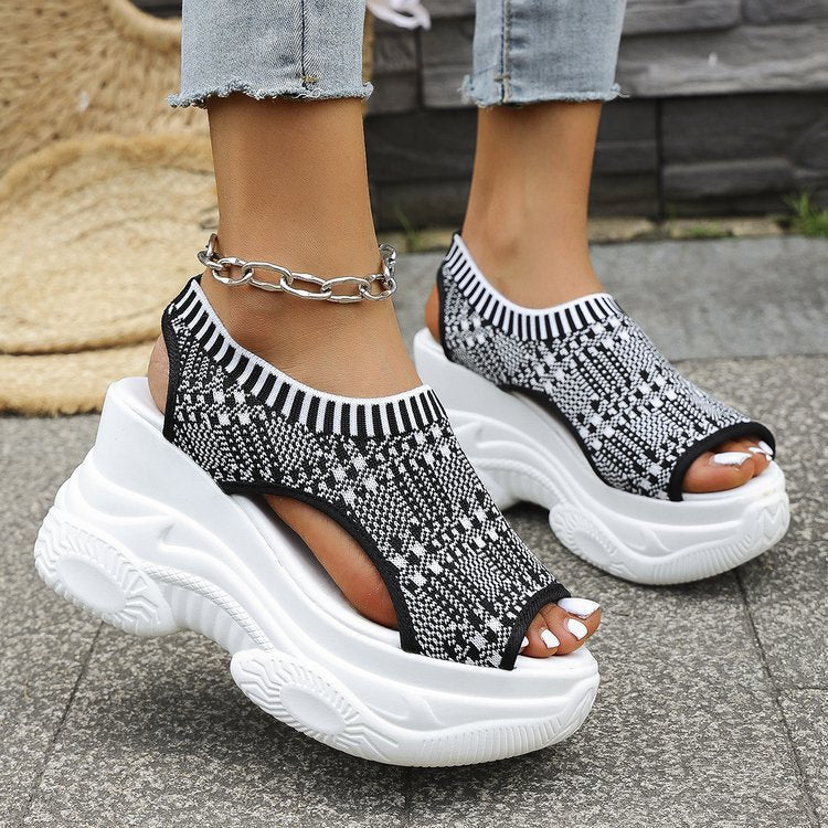 Tareen | Modische Sport-Sandalen mit dicker Sohle