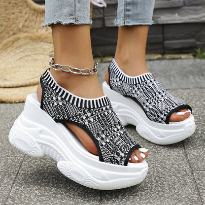 Tareen | Modische Sport-Sandalen mit dicker Sohle