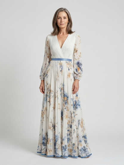 Lavinia™ | Elegantné maxi šaty s dlhými rukávmi