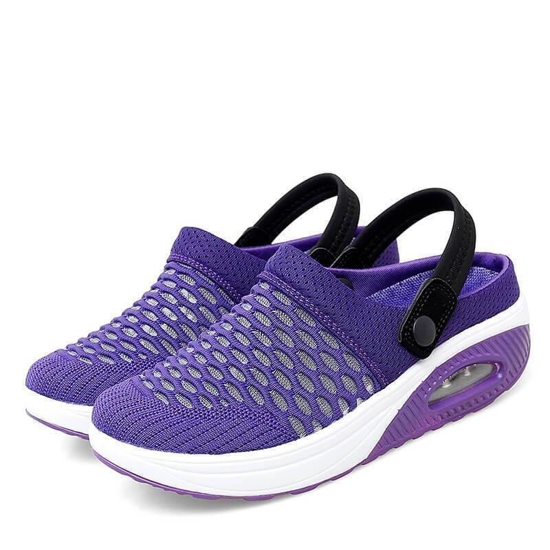 Kecha | Bequeme Slip-On Sneaker mit Strickobermaterial